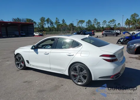 2025 Genesis G70 2.5T Rwd z USA, uszkodzony, nr VIN KMTG34SC9SU146382